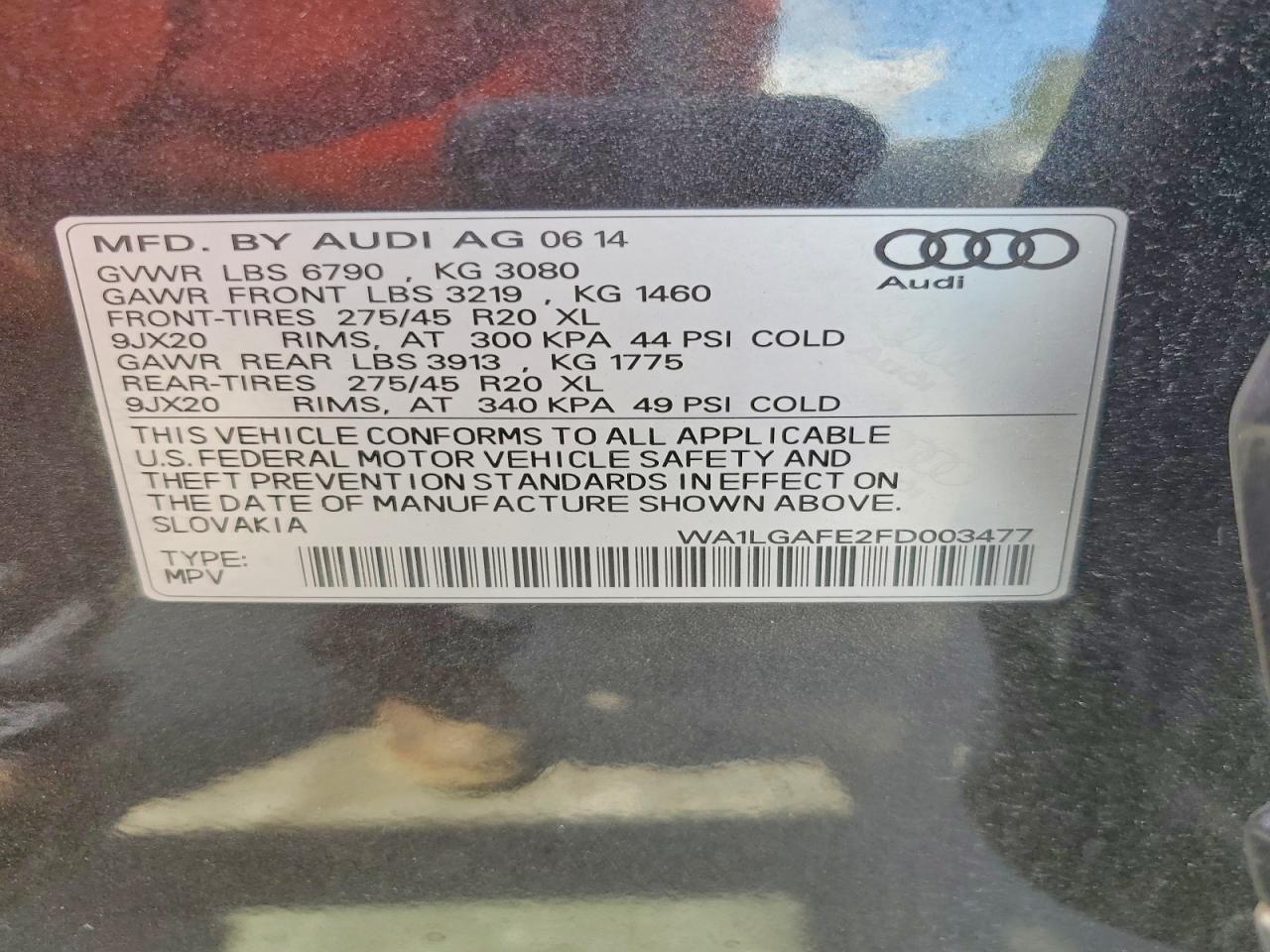 2015 AUDI Q7 PREMIUM PLUS photo 37