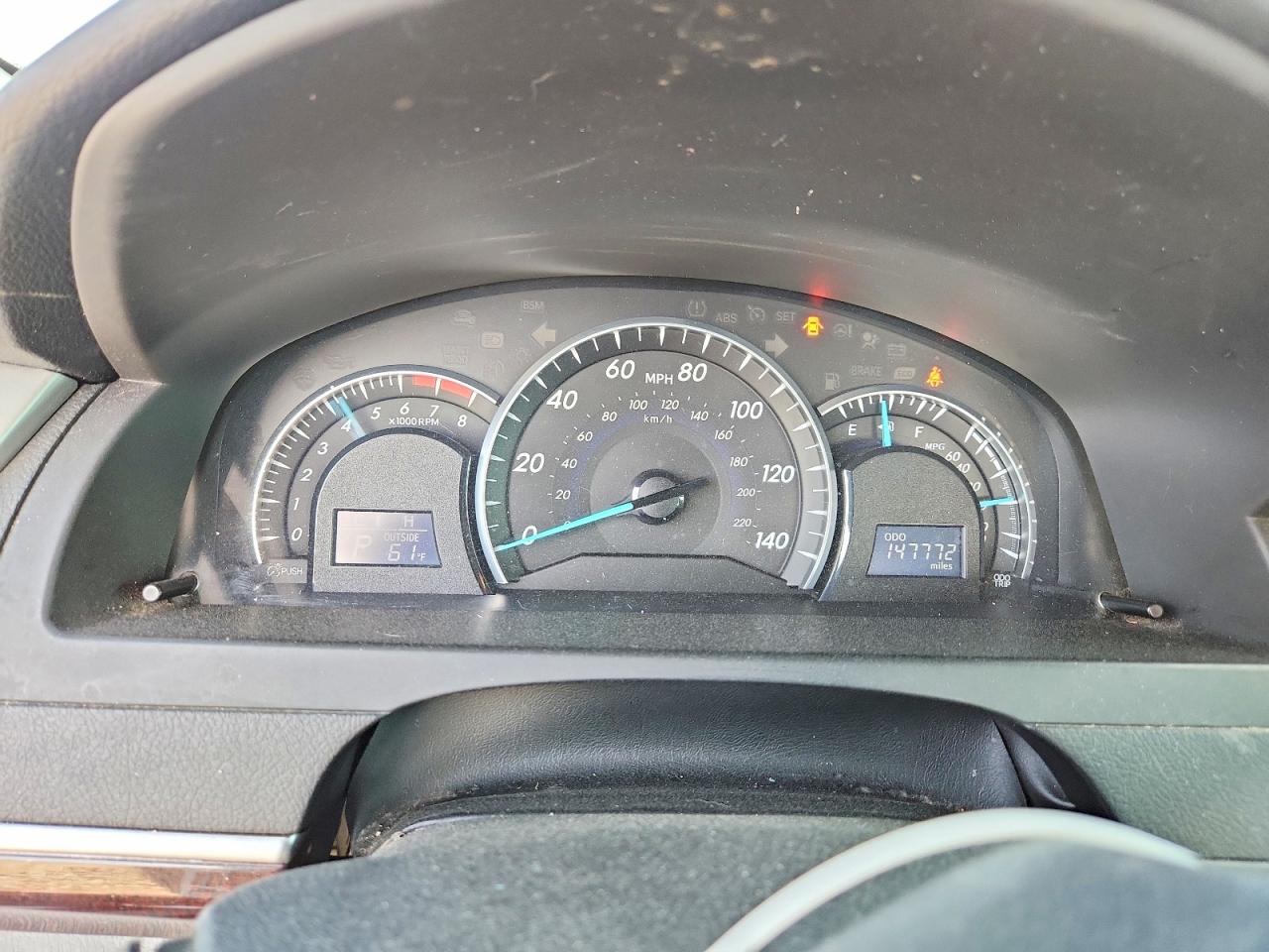 2014 TOYOTA CAMRY XLE V6 photo 9