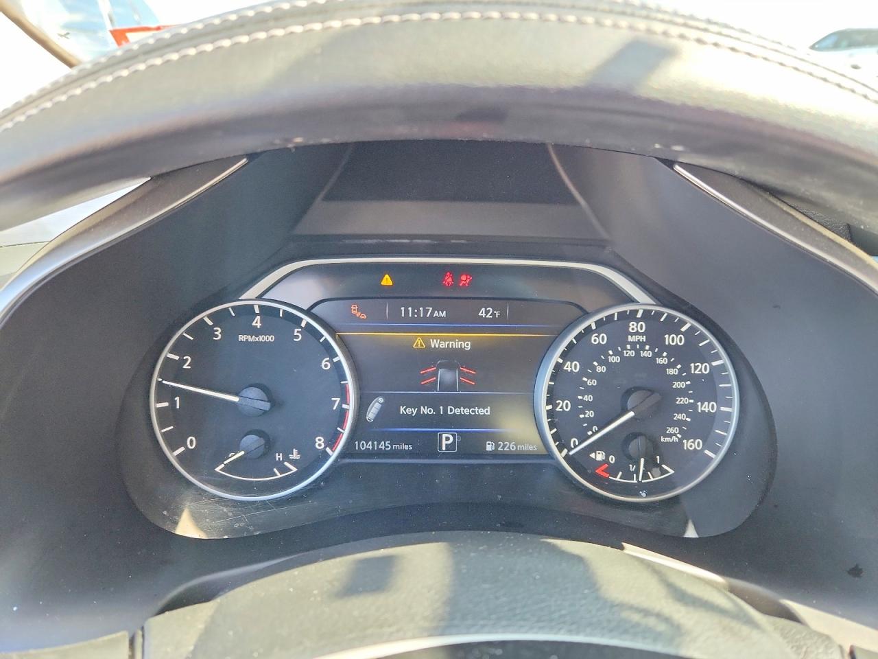 2017 NISSAN MURANO SV photo 9