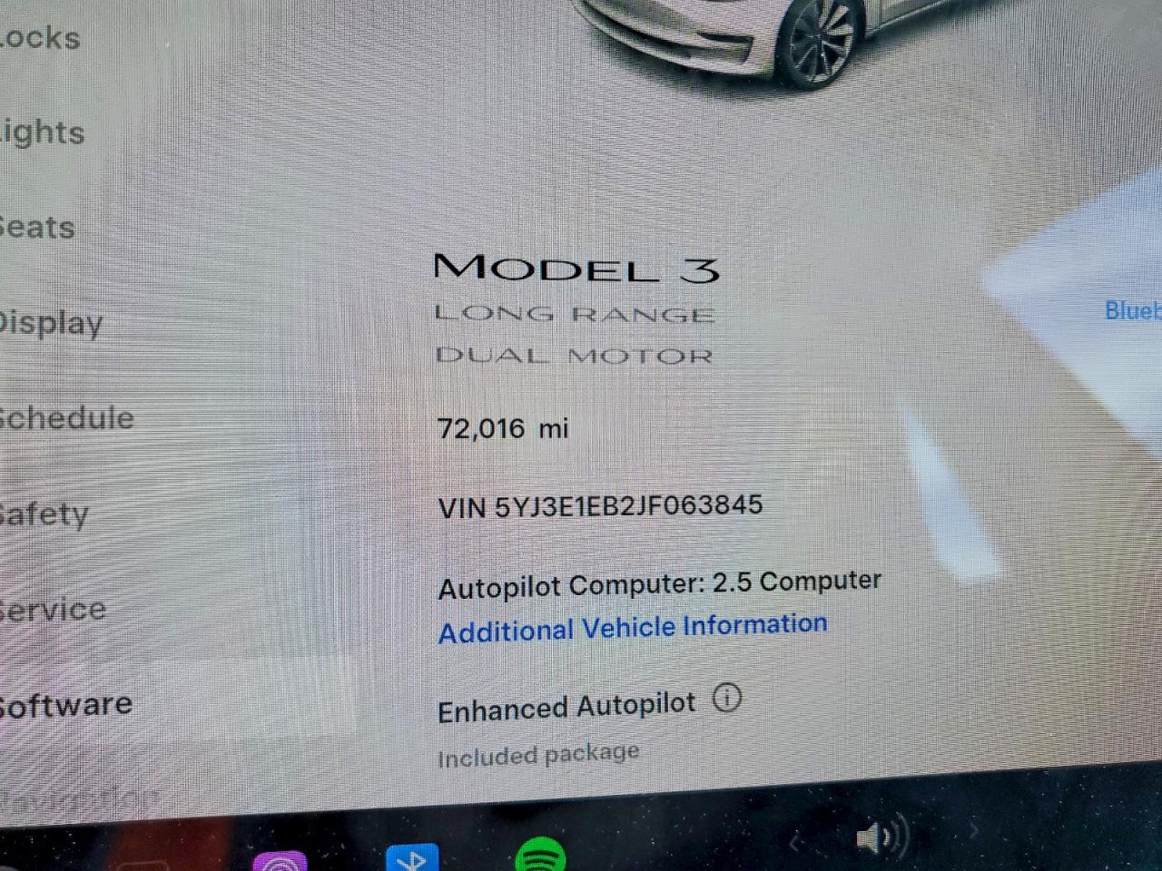2018 TESLA MODEL 3 photo 17