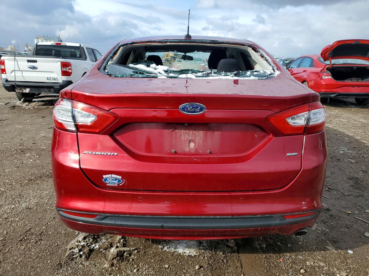 2016 FORD FUSION SE photo 11