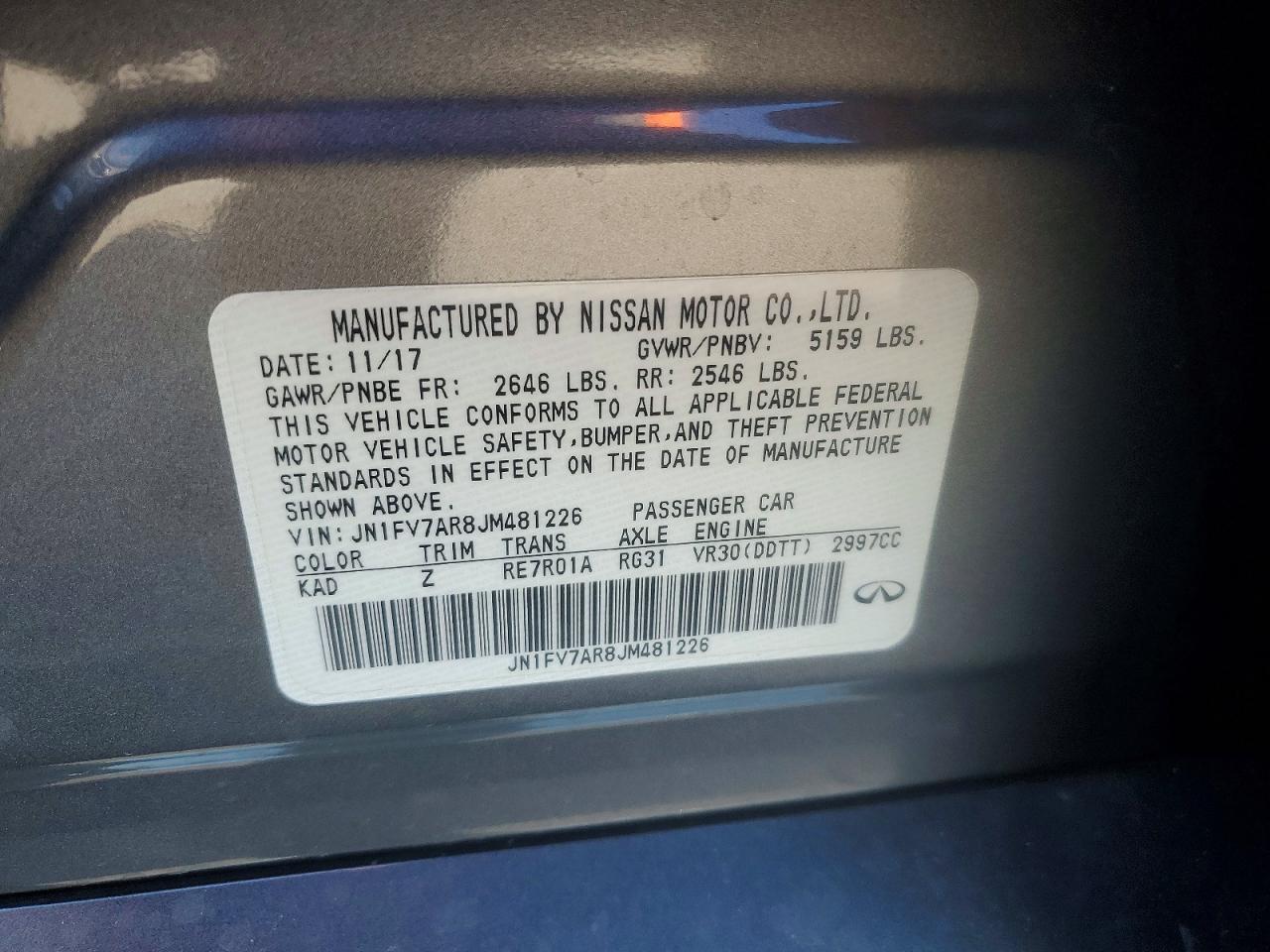 2018 INFINITI Q50 RED SPORT 400 photo 12