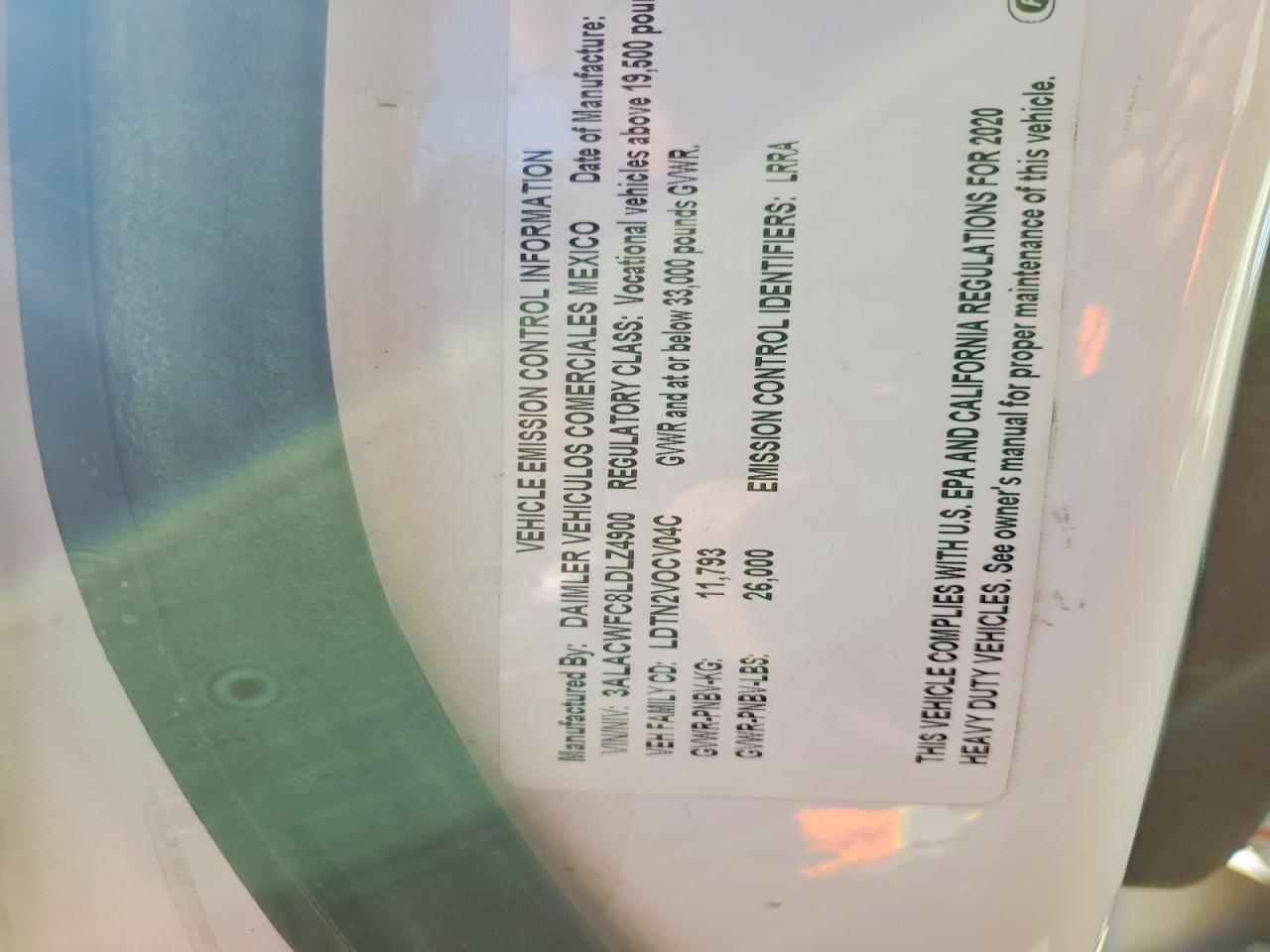 2020 FREIGHTLINER BUSINESS CLASS M2 REFRIGERATED BOX TRUCK photo 19