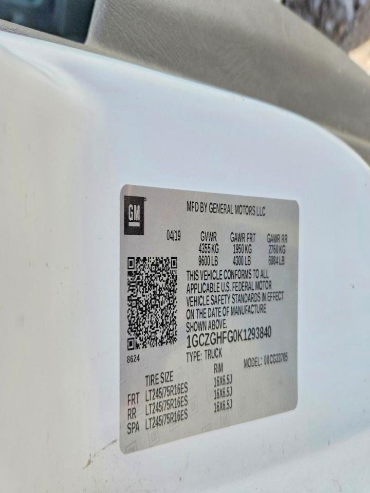 2019 CHEVROLET EXPRESS G3500 UTILITY / SERVICE VAN photo 23