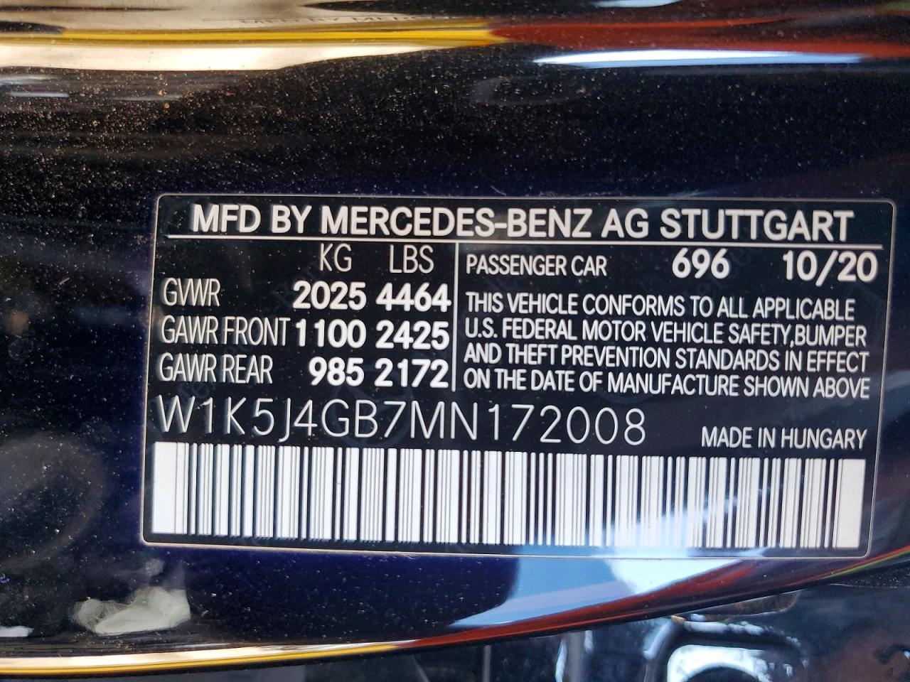 2021 MERCEDES-BENZ CLA 250 photo 25