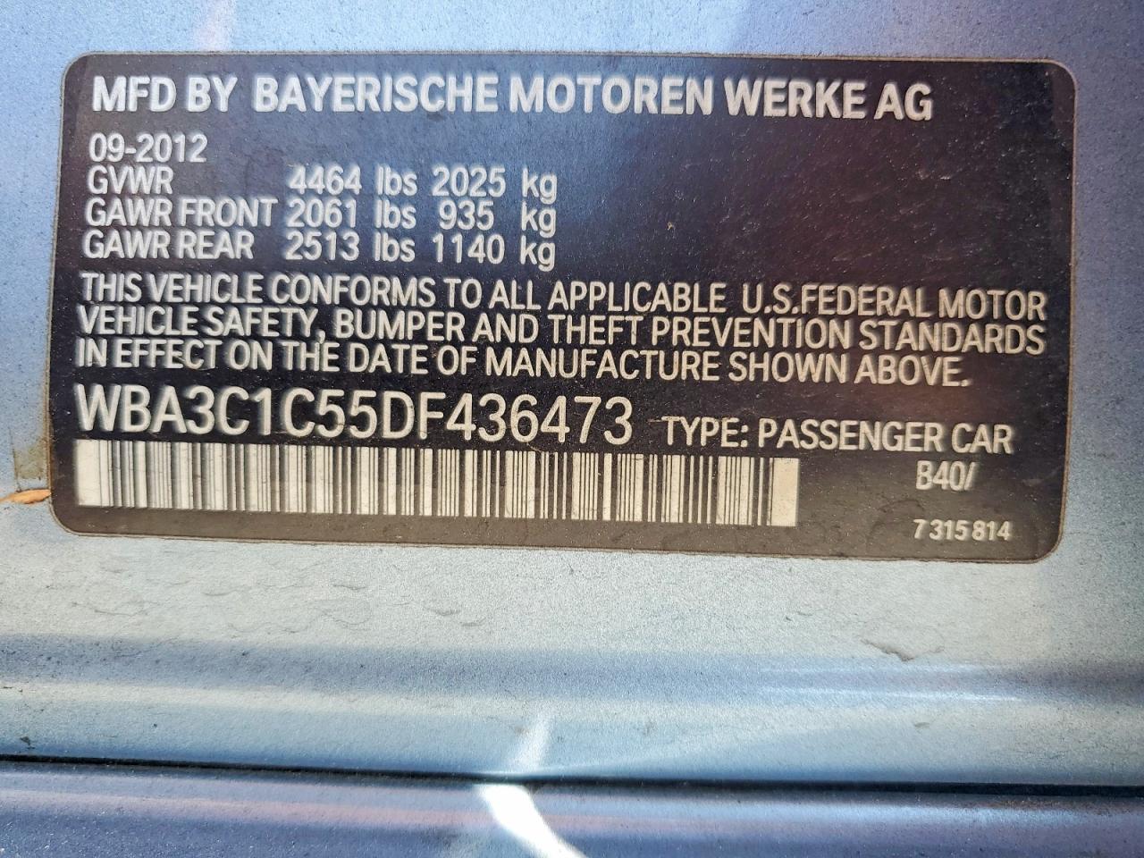 2013 BMW 328 I SULEV photo 13