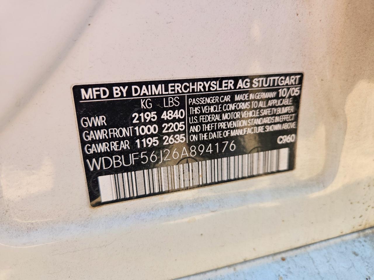 2006 MERCEDES-BENZ E 350 photo 45