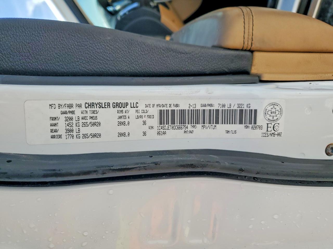 2013 DODGE DURANGO CITADEL photo 27