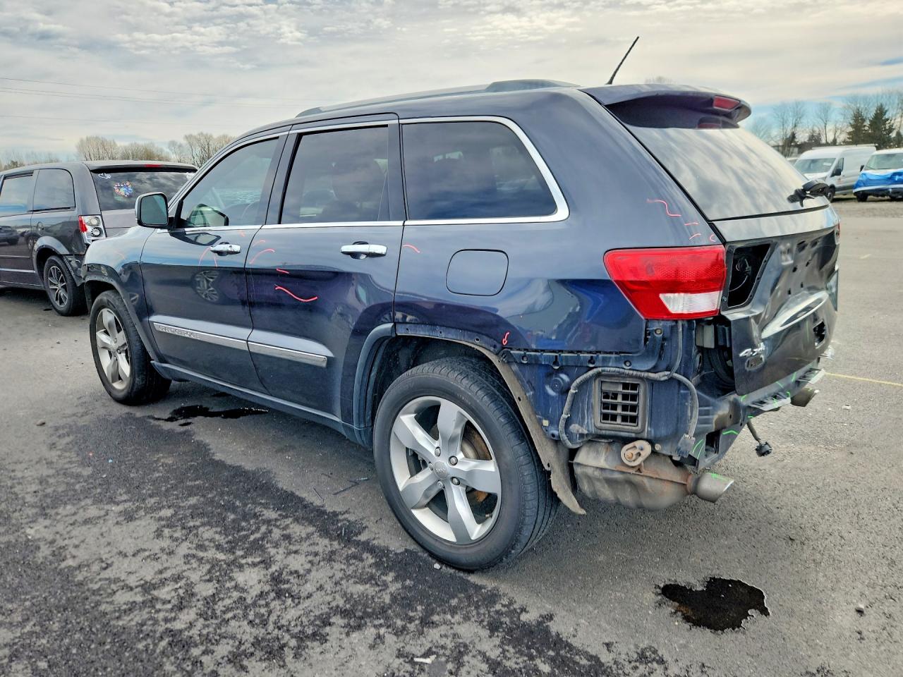 2012 JEEP GRAND CHEROKEE OVERLAND photo 2