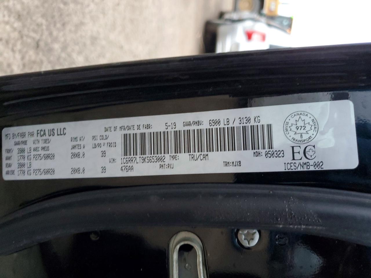 2019 RAM 1500 CLASSIC SLT photo 23