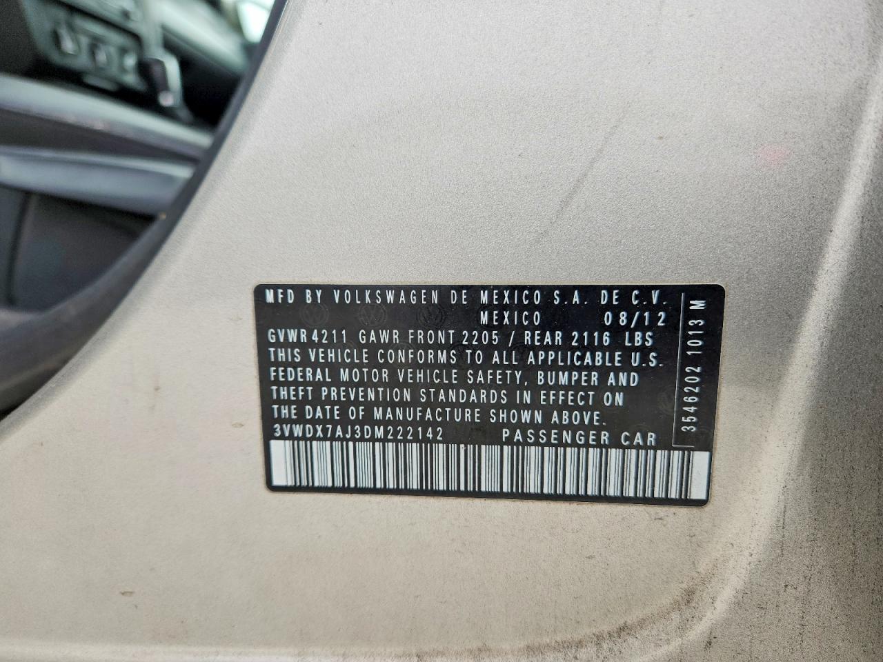 2013 VOLKSWAGEN JETTA SE photo 23