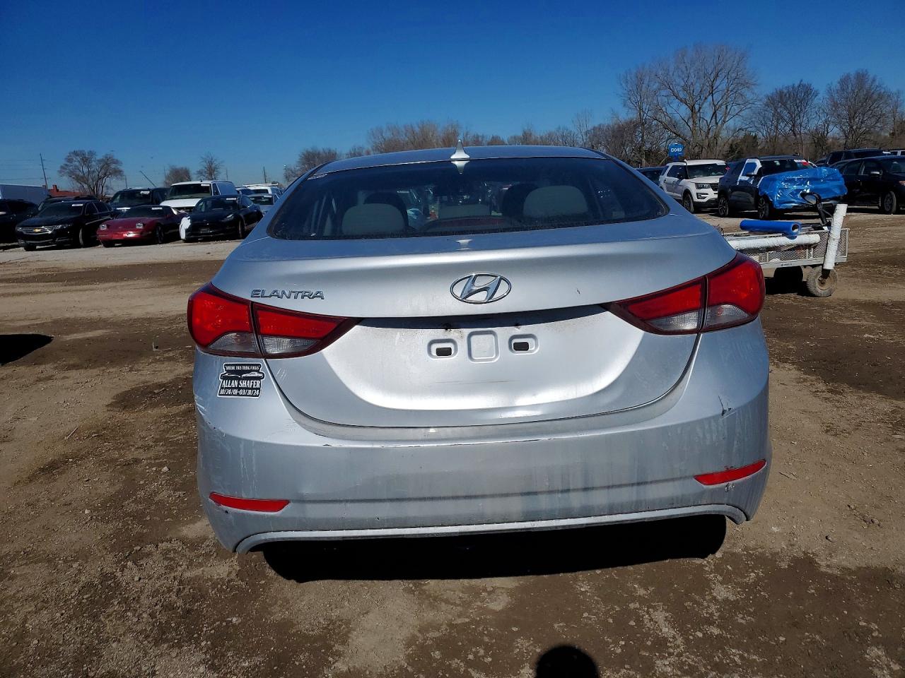 2014 HYUNDAI ELANTRA SE photo 6