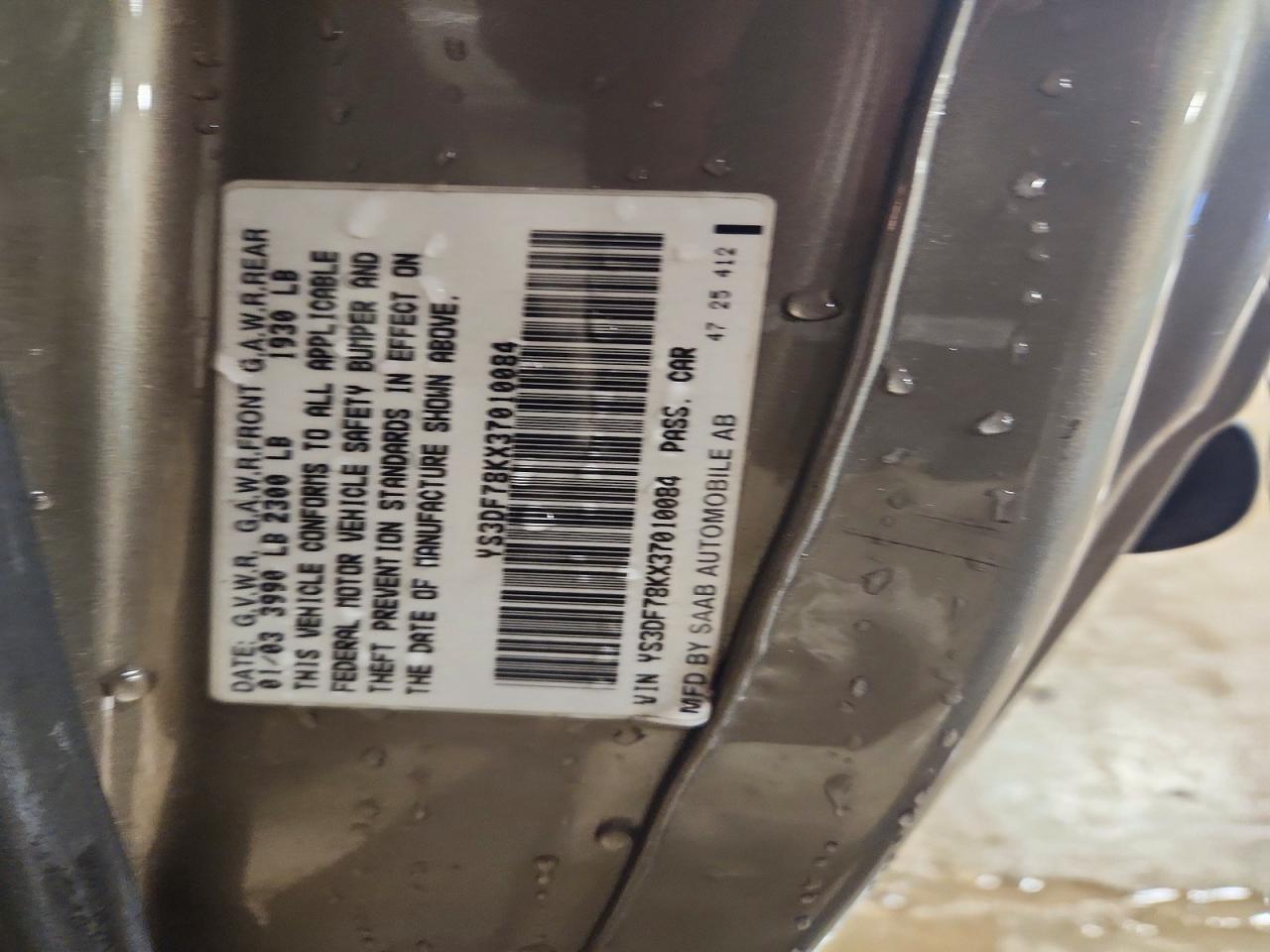2003 SAAB 9-3 SE photo 23
