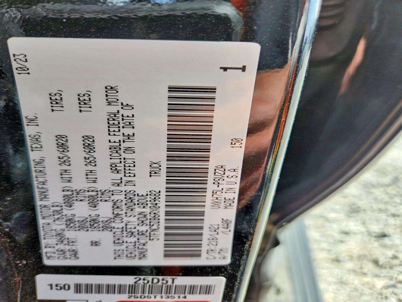 2024 TOYOTA TUNDRA PLATINUM HV photo 23