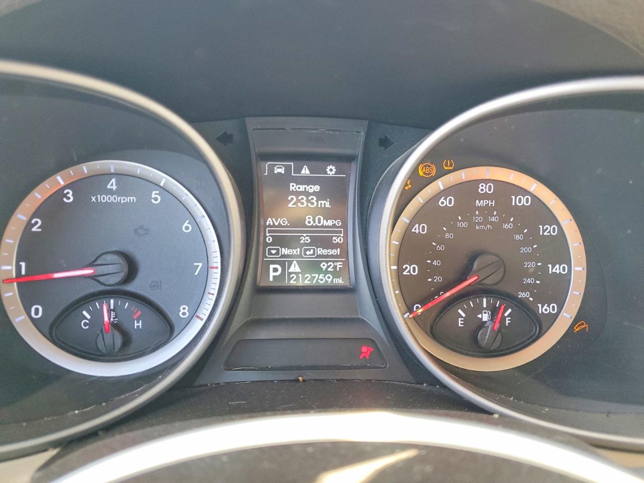 2014 HYUNDAI SANTA FE SPORT 2.4L photo 17