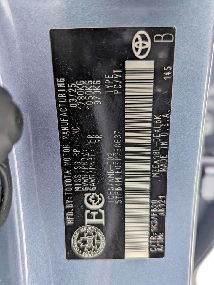 2025 TOYOTA COROLLA LE photo 34