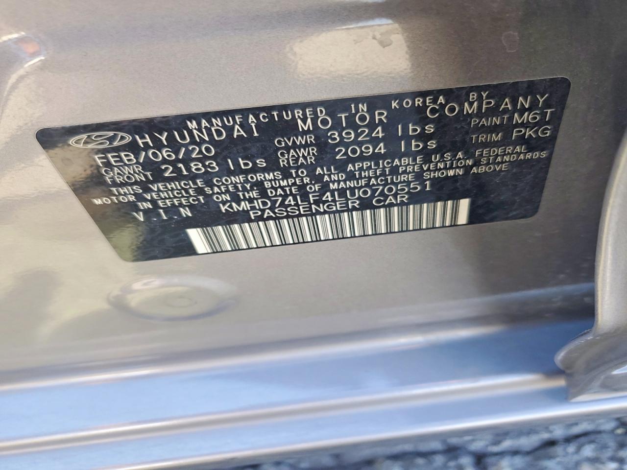 2020 HYUNDAI ELANTRA SE photo 23