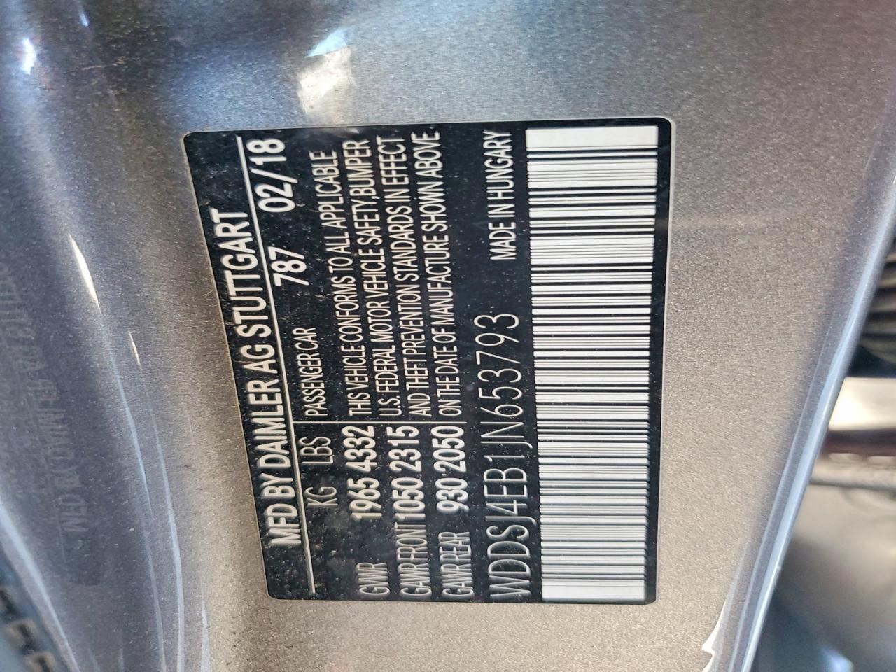 2018 MERCEDES-BENZ CLA 250 photo 25