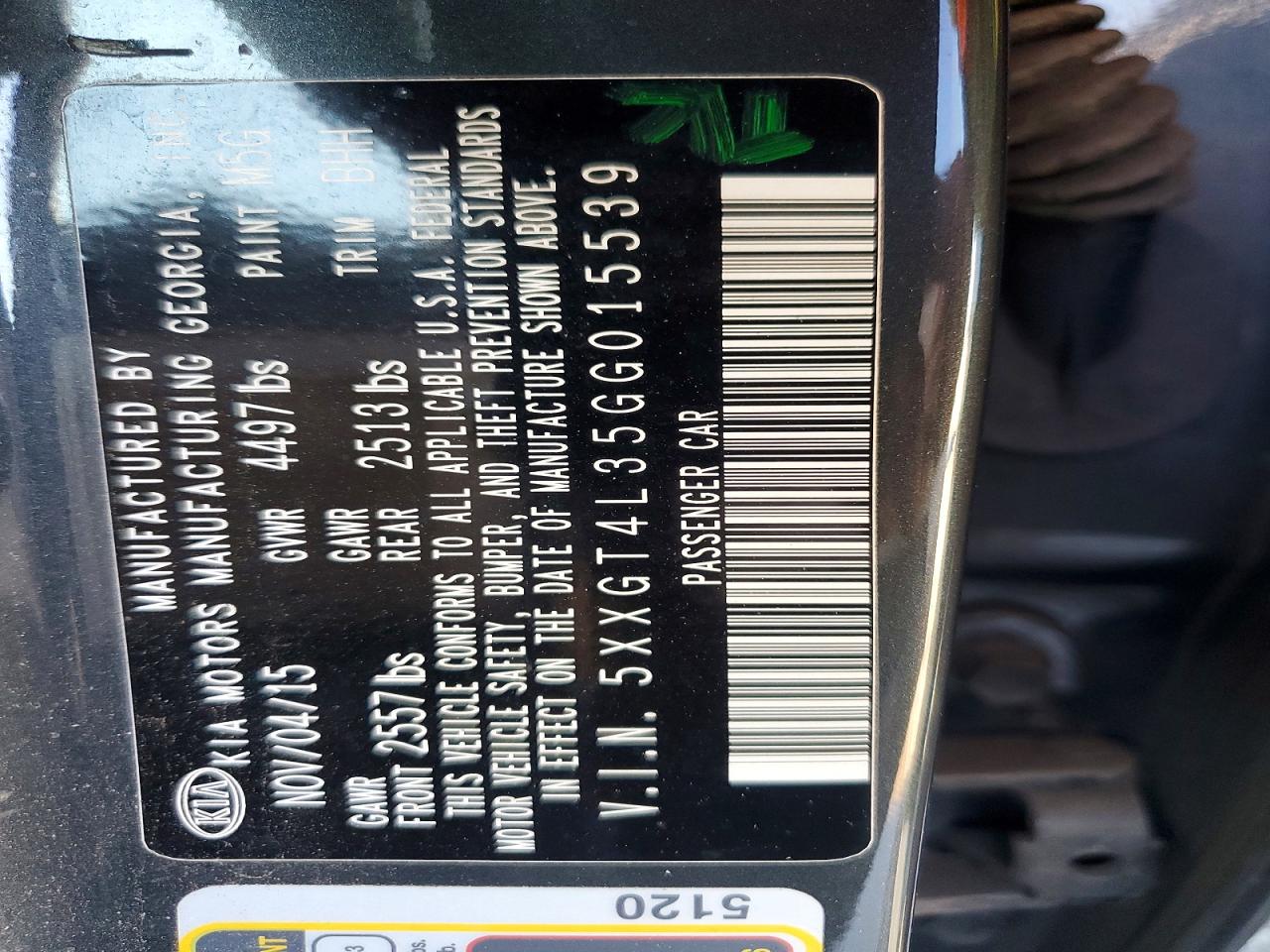 2016 KIA OPTIMA LX photo 12