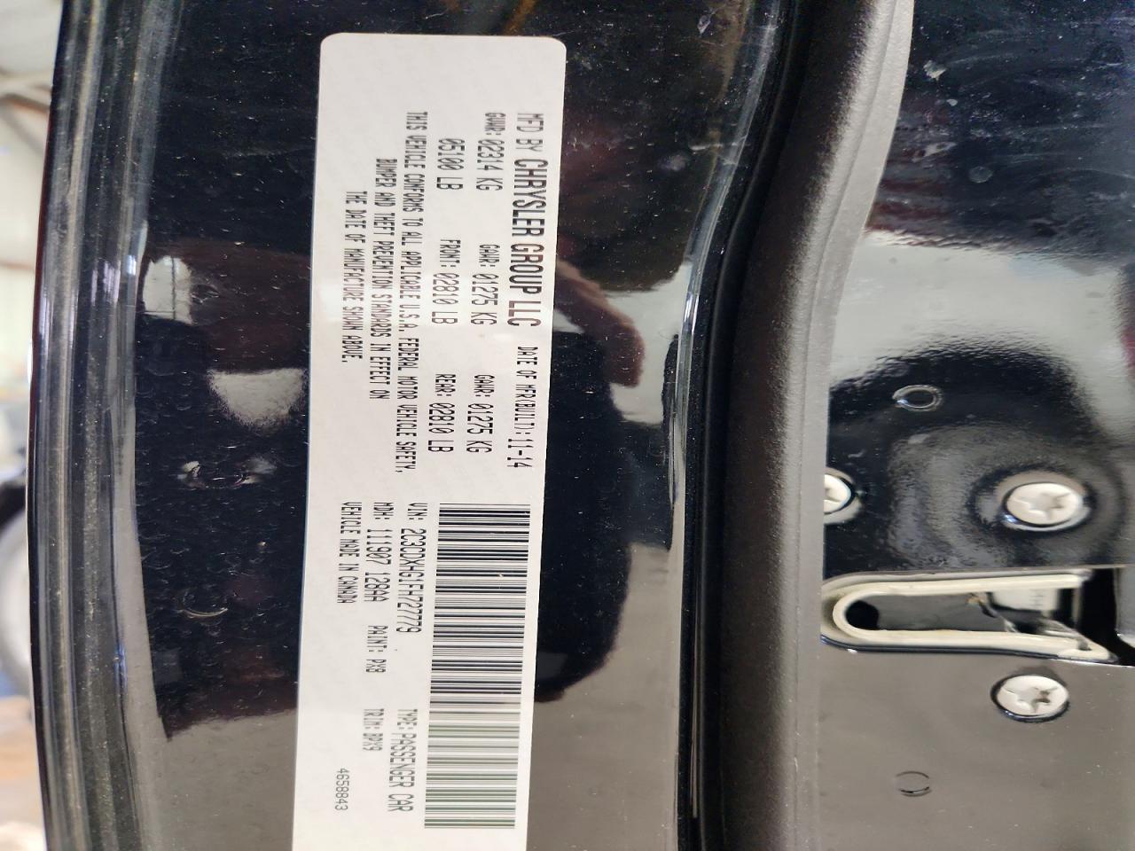 2015 DODGE CHARGER SXT photo 13
