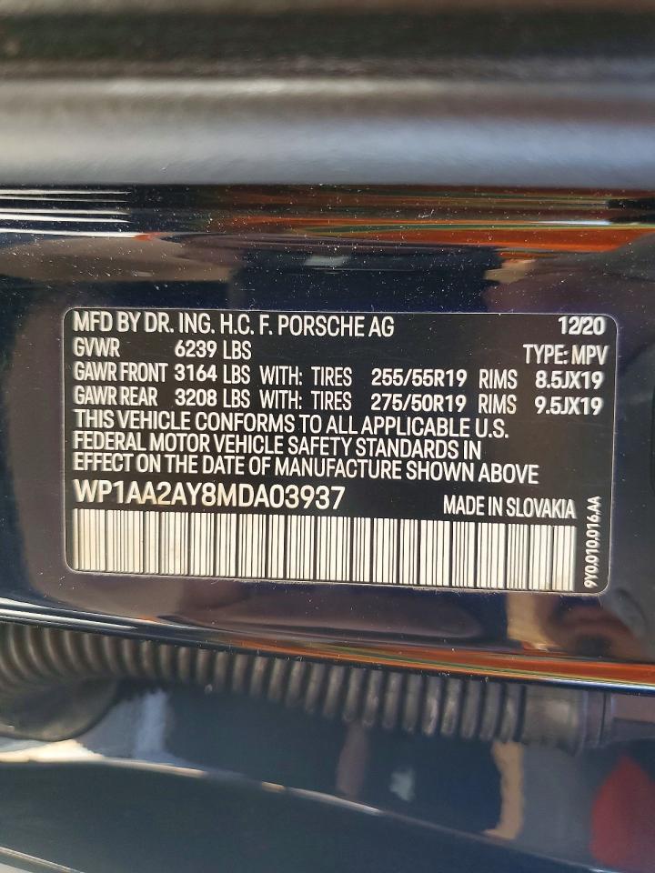 2021 PORSCHE CAYENNE photo 40