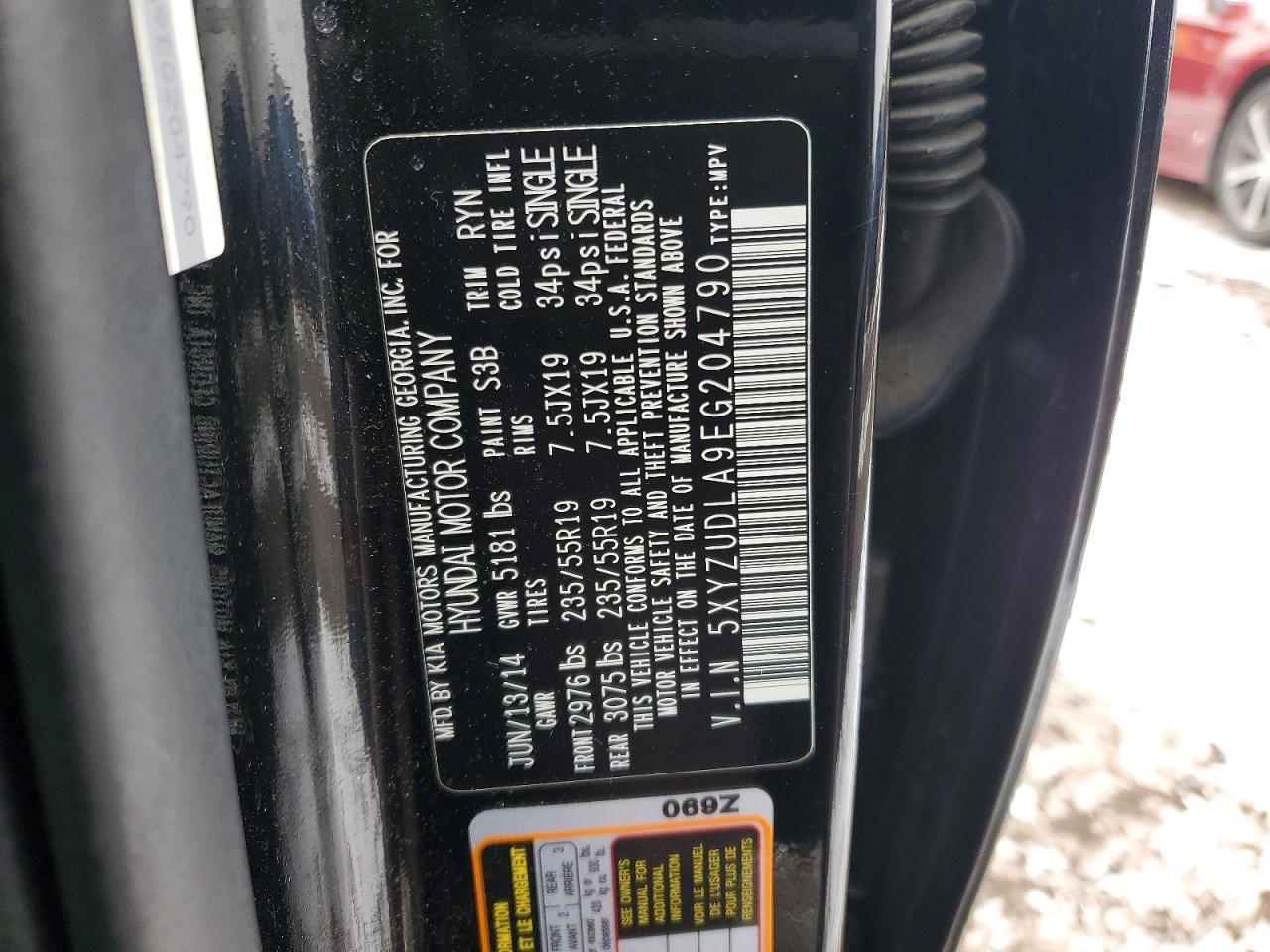 2014 HYUNDAI SANTA FE SPORT 2.0T photo 12