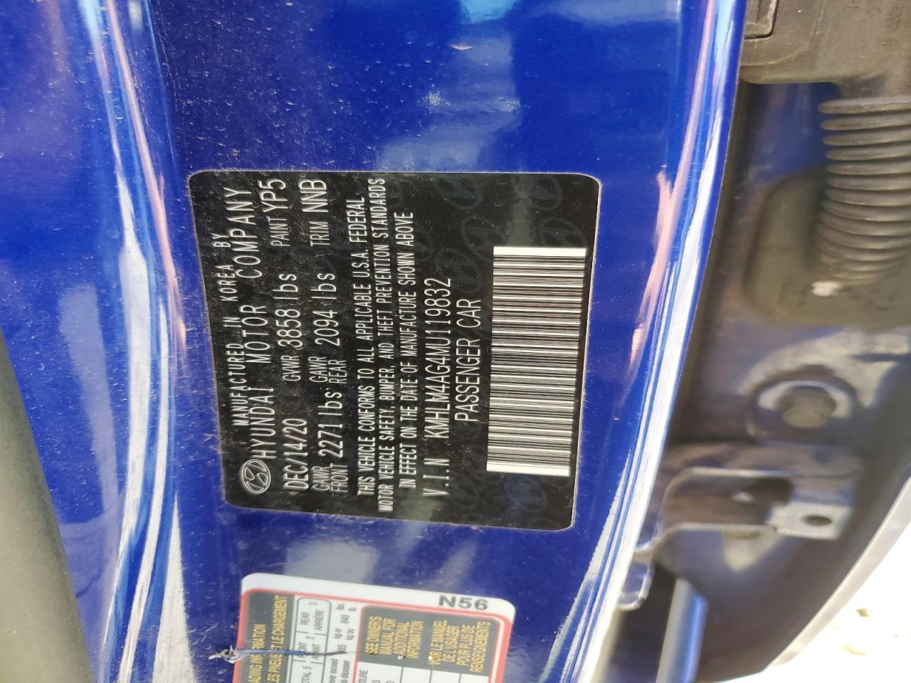 2021 HYUNDAI ELANTRA SEL photo 23
