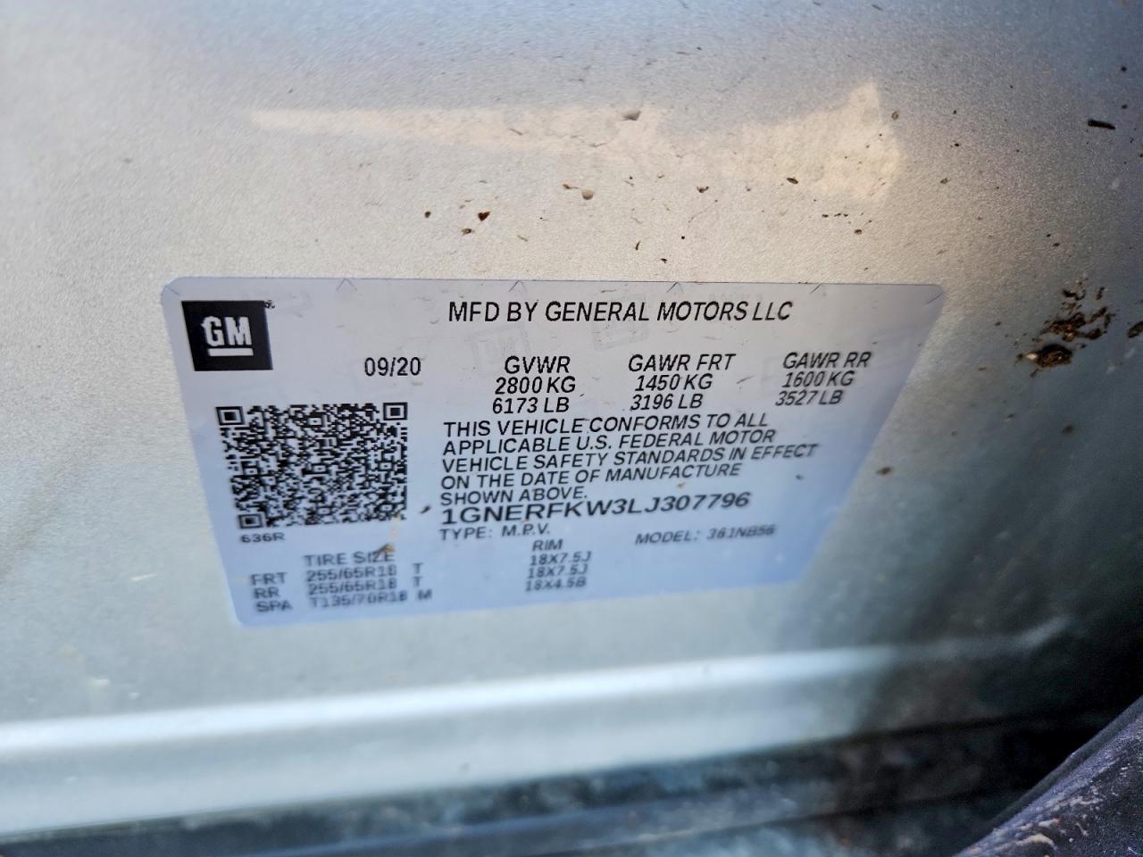 2020 CHEVROLET TRAVERSE LS photo 25