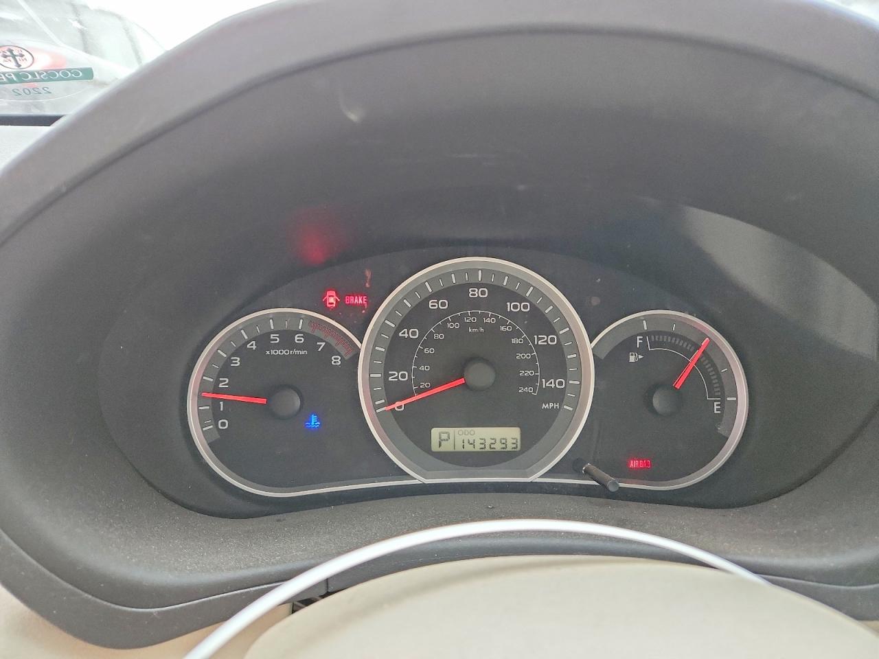 2008 SUBARU IMPREZA 2.5I photo 9