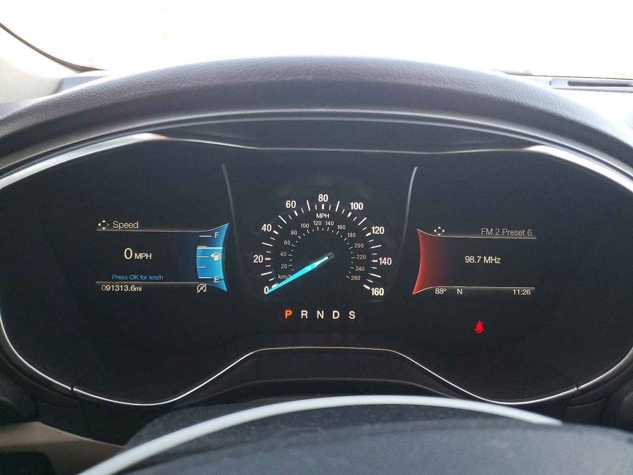 2017 FORD FUSION SE photo 9