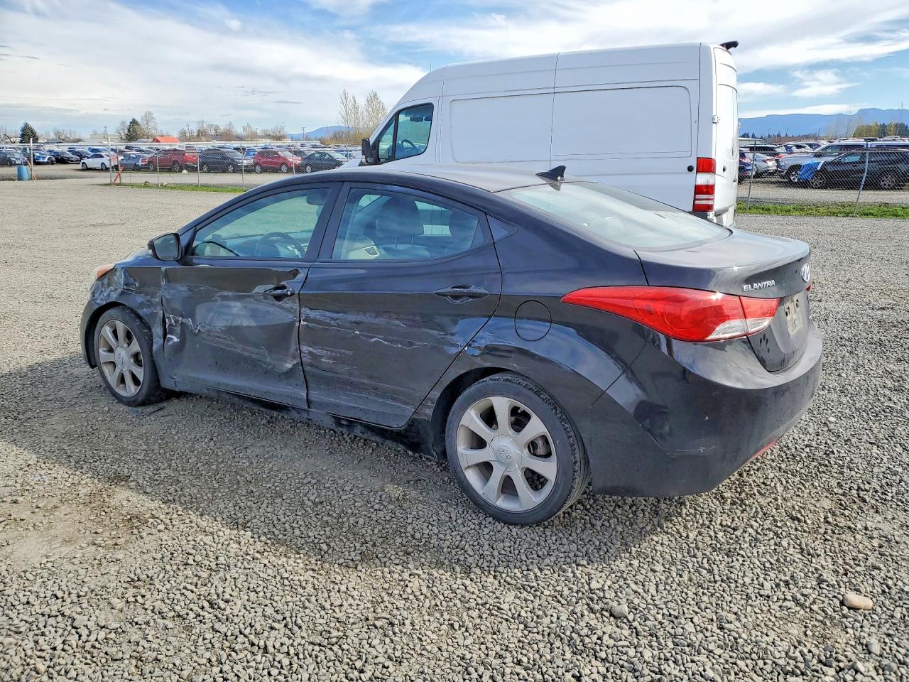 2012 HYUNDAI ELANTRA LIMITED photo 3