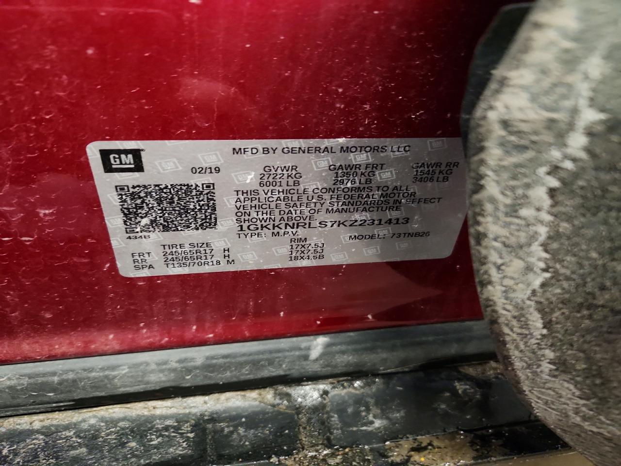 2019 GMC ACADIA SLE photo 25