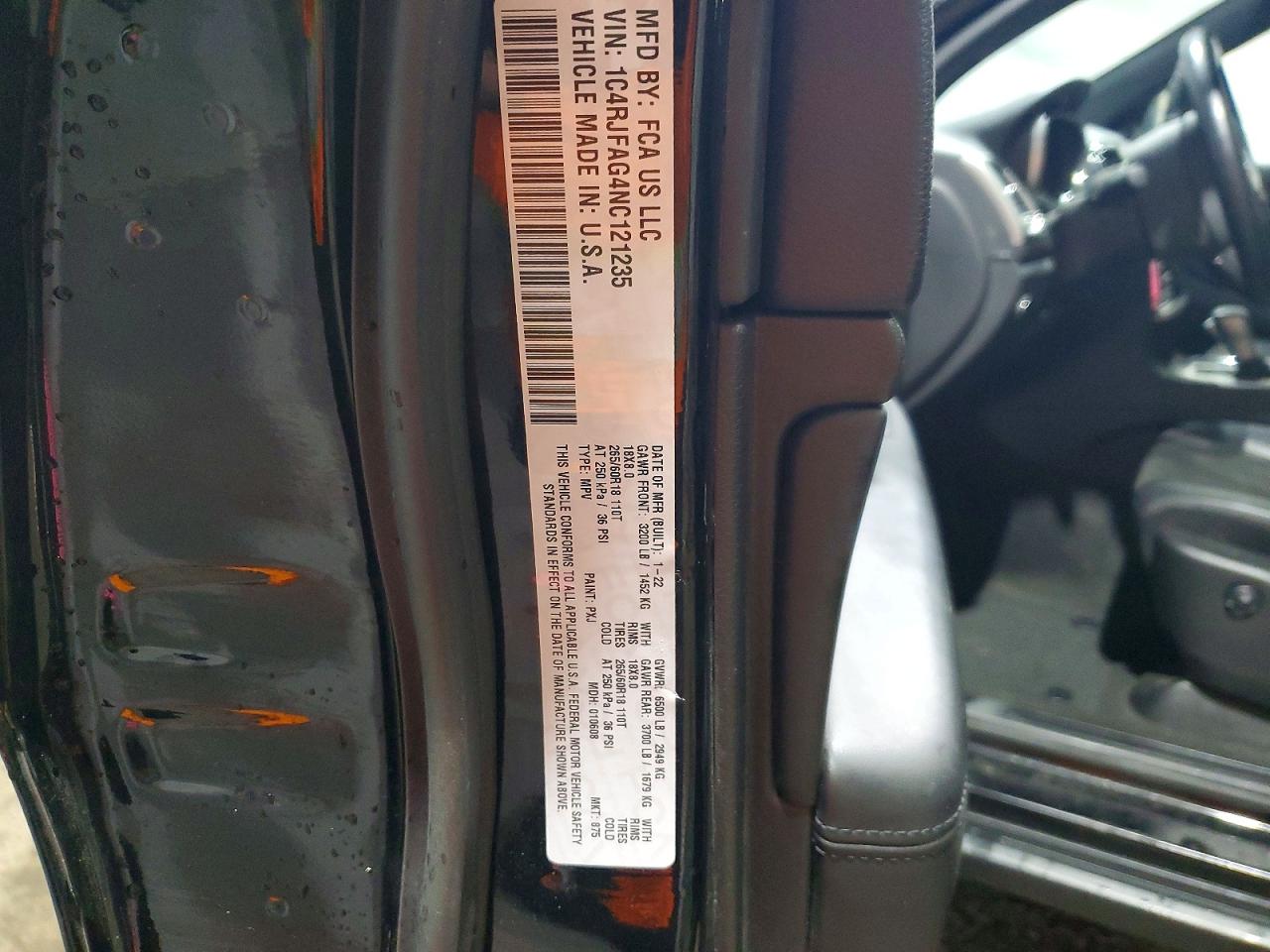2022 JEEP GRAND CHEROKEE photo 27