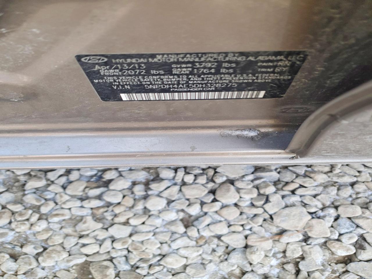 2013 HYUNDAI ELANTRA LIMITED photo 23