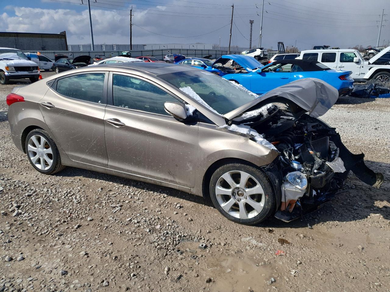 2013 HYUNDAI ELANTRA LIMITED photo 7
