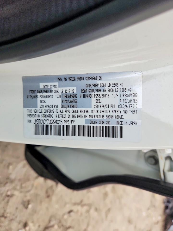 2018 MAZDA CX-9 TOURING photo 27