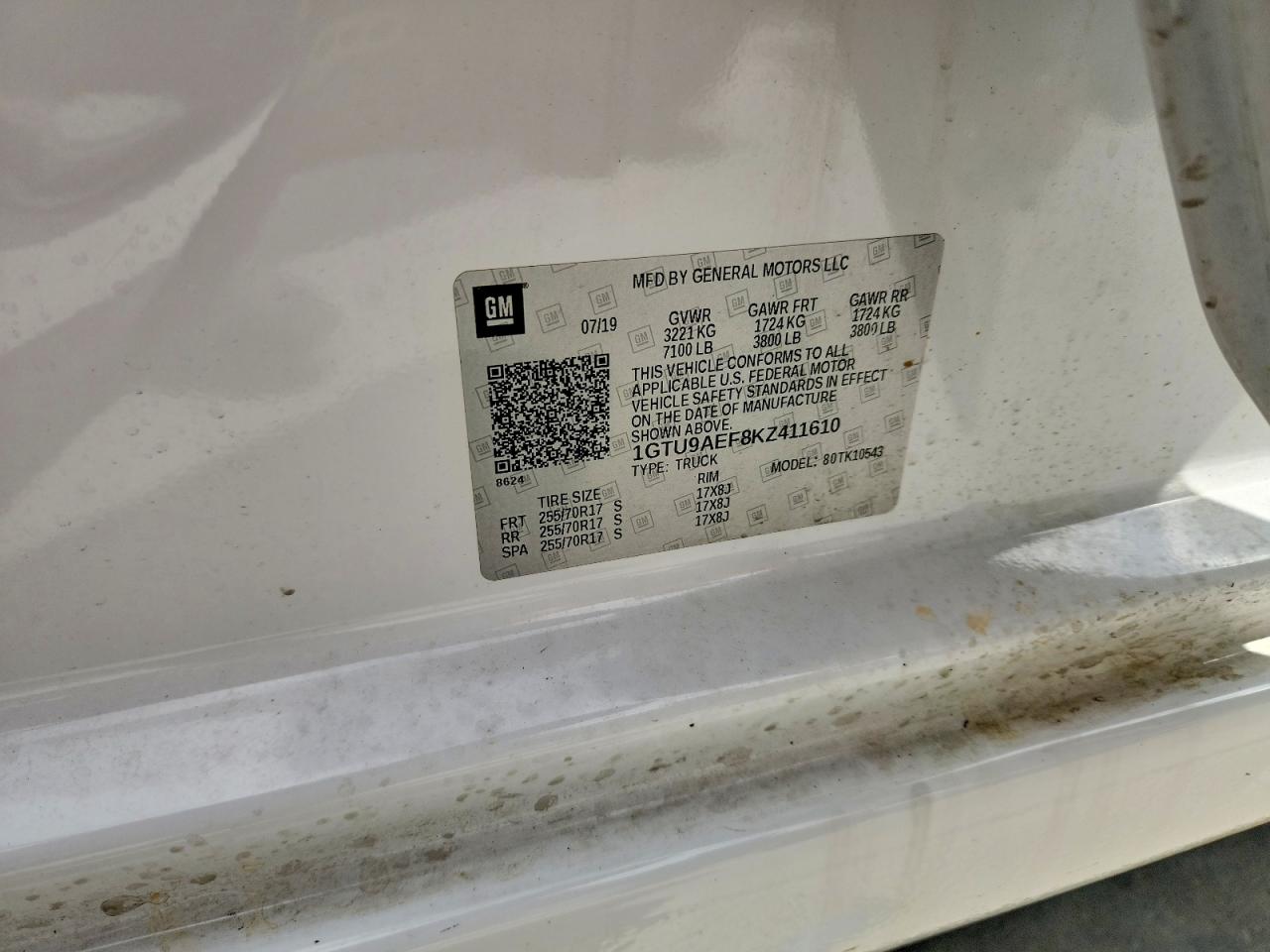 2019 GMC SIERRA K1500 photo 12