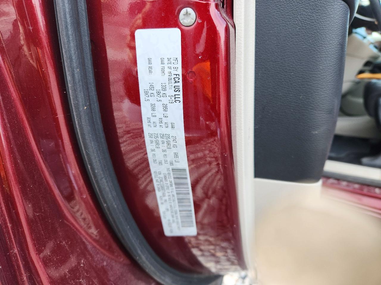 2019 CHRYSLER PACIFICA TOURING L PLUS photo 25
