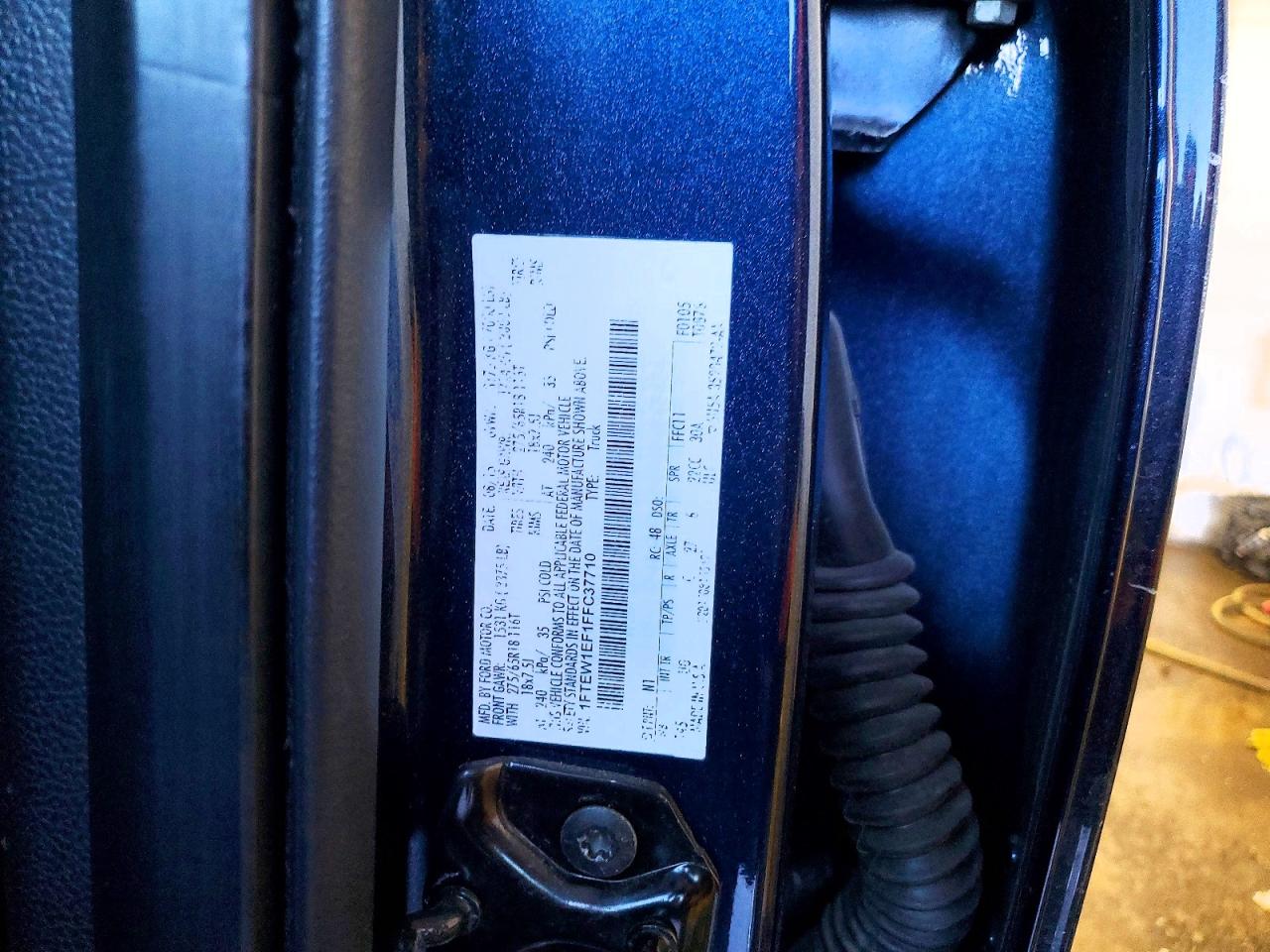 2015 FORD F150 SUPERCREW photo 12