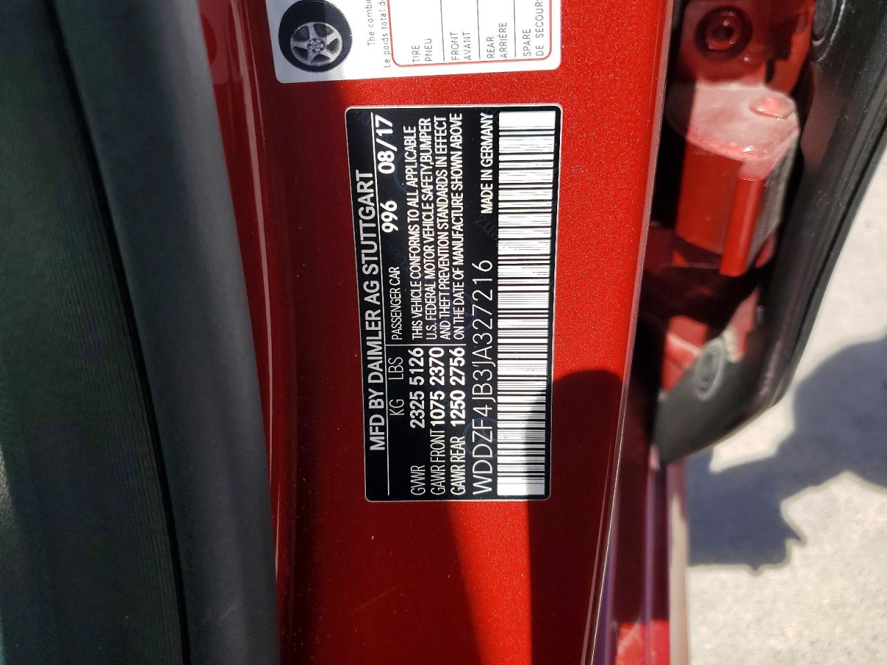 2018 MERCEDES-BENZ E 300 photo 12