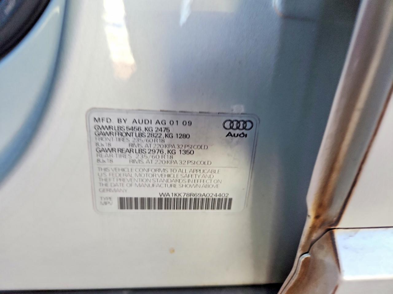 2009 AUDI Q5 3.2 photo 23