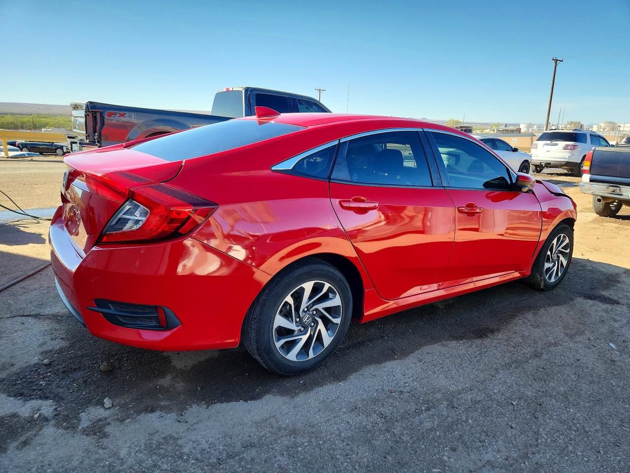 2017 HONDA CIVIC EX photo 3