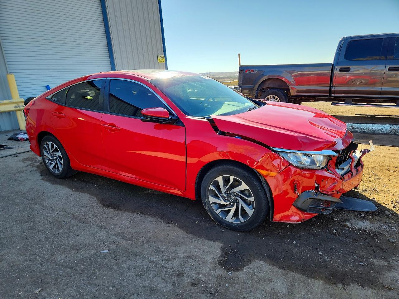 2017 HONDA CIVIC EX photo 4