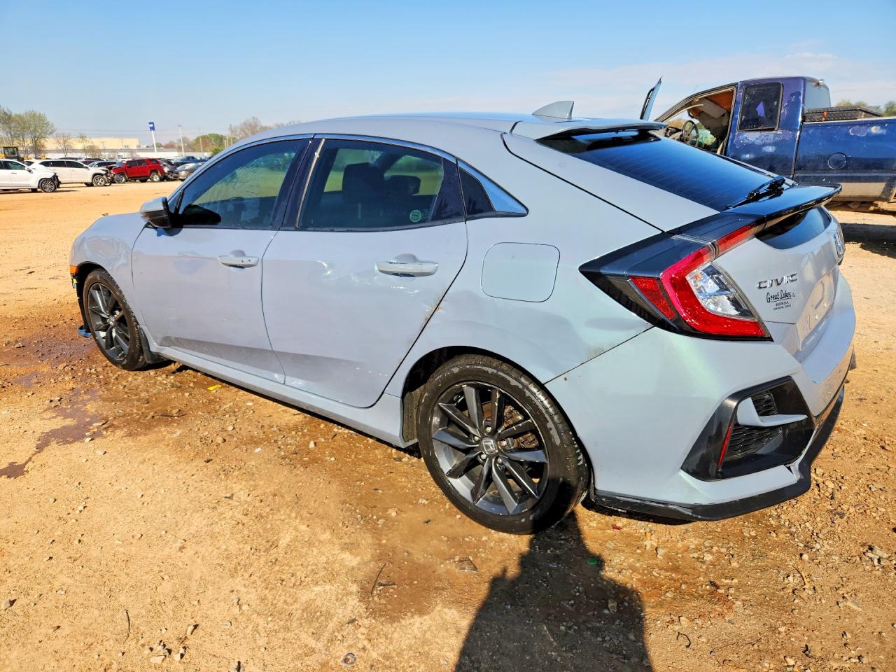 2020 HONDA CIVIC EX photo 3