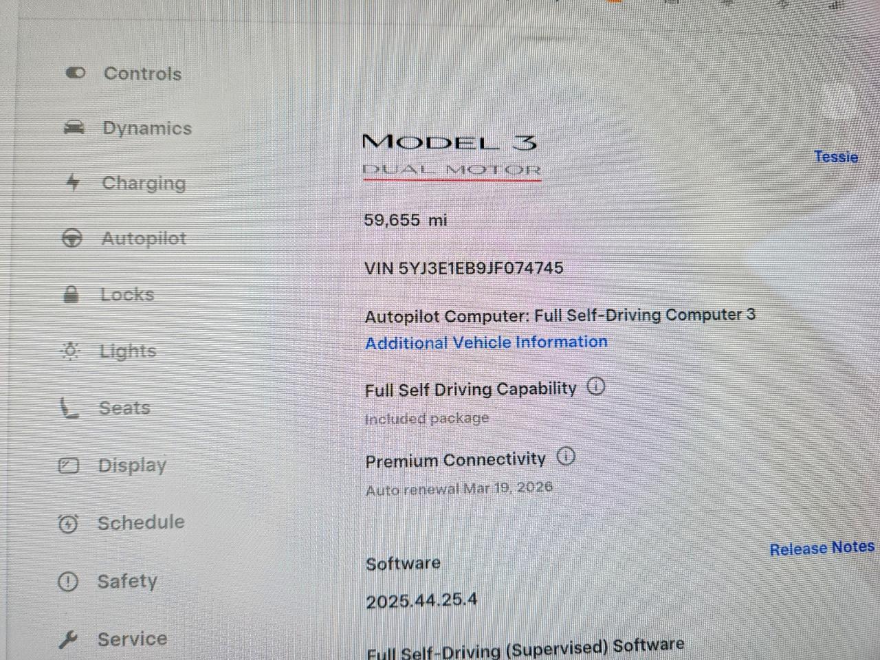 2018 TESLA MODEL 3 photo 9