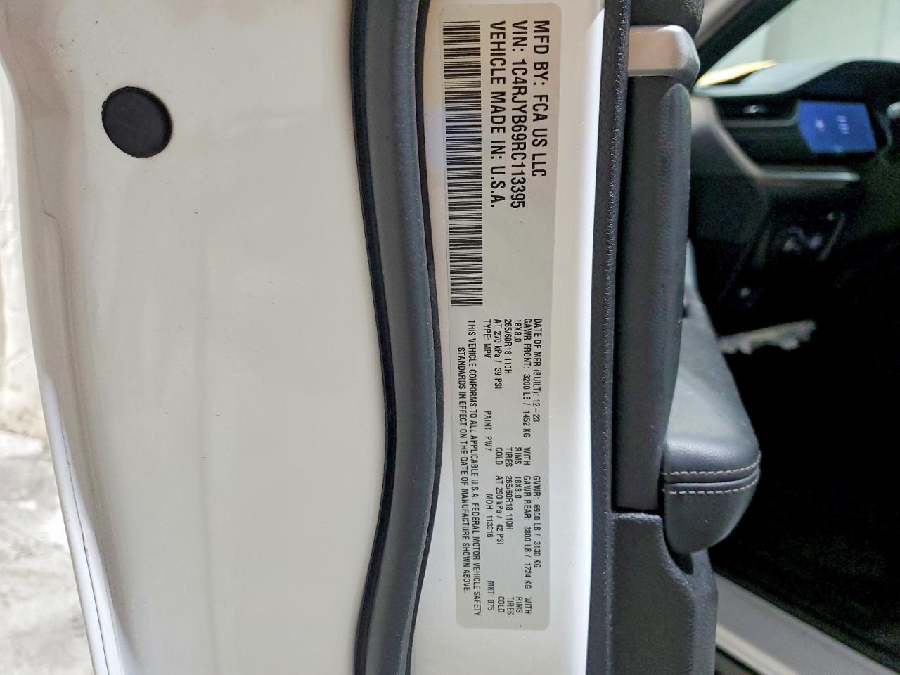 2024 JEEP GRAND CHEROKEE LIMITED 4XE photo 27
