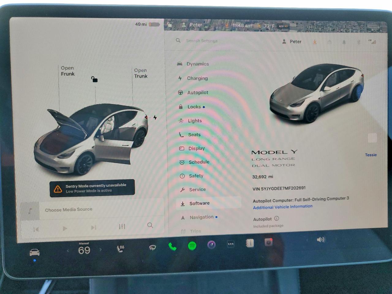 2021 TESLA MODEL Y photo 17