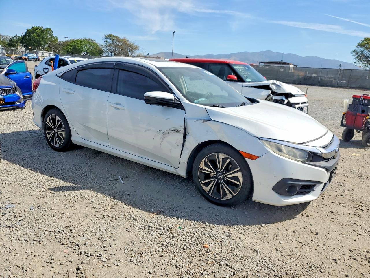 2016 HONDA CIVIC EX photo 4