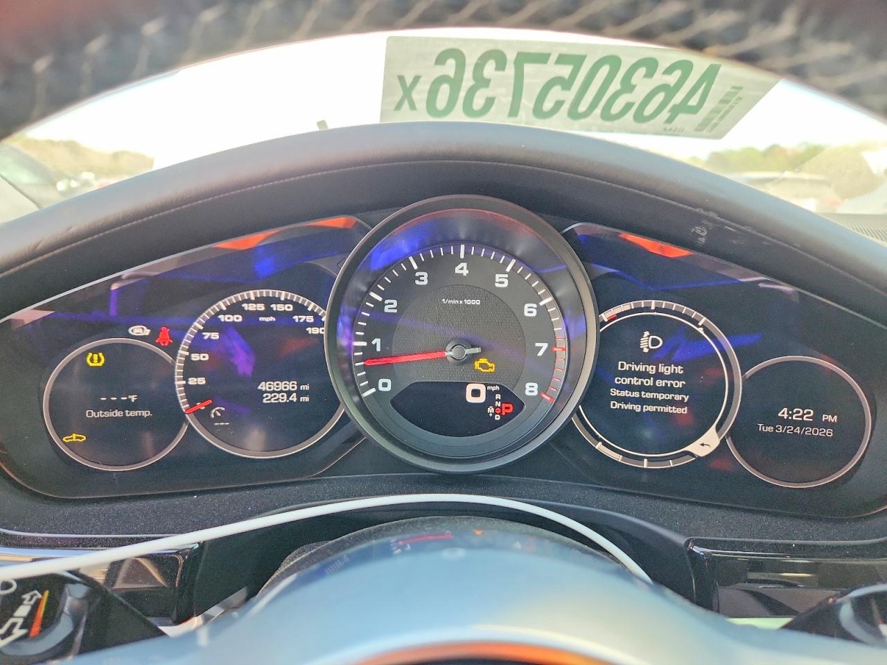 2019 PORSCHE PANAMERA BASE photo 17