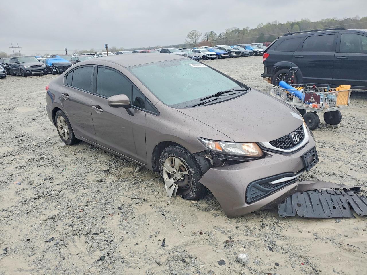 2014 HONDA CIVIC LX photo 4